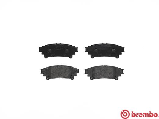 A.B.S. P 83 132 BREMBO Bremsbelagsatz, Scheibenbremse